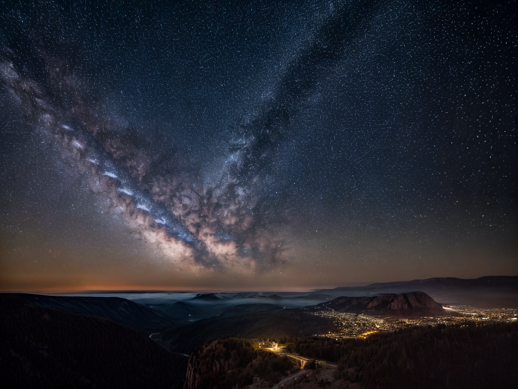 Night Sky Watching: Stargazing at Mountain View Hotel