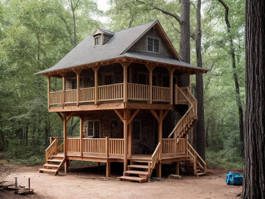 Building a Simple Treehouse: A Family Project