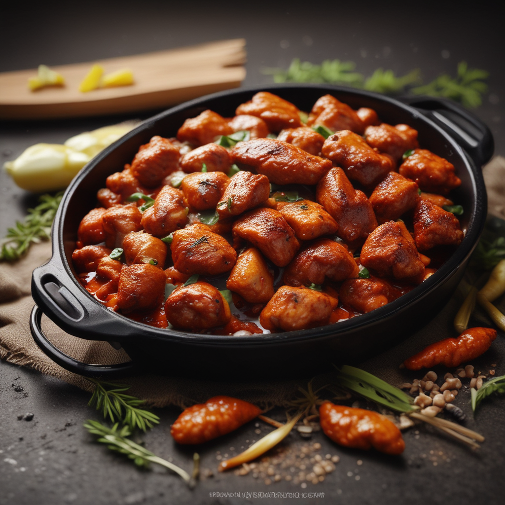 Dak Galbi: Spicy Stir-Fried Chicken
