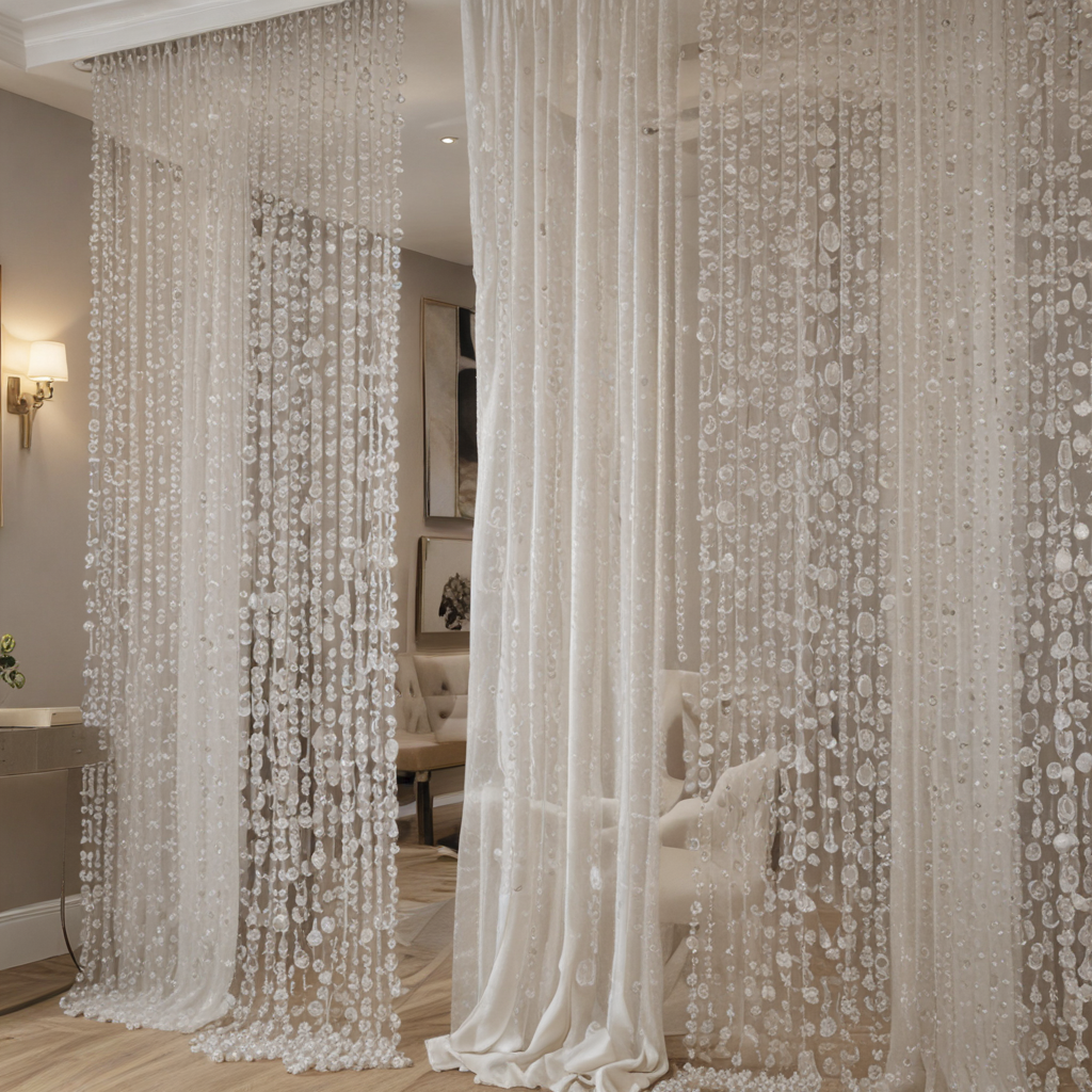 The Allure of Crystal Beaded Curtains for a Glamorous Touch