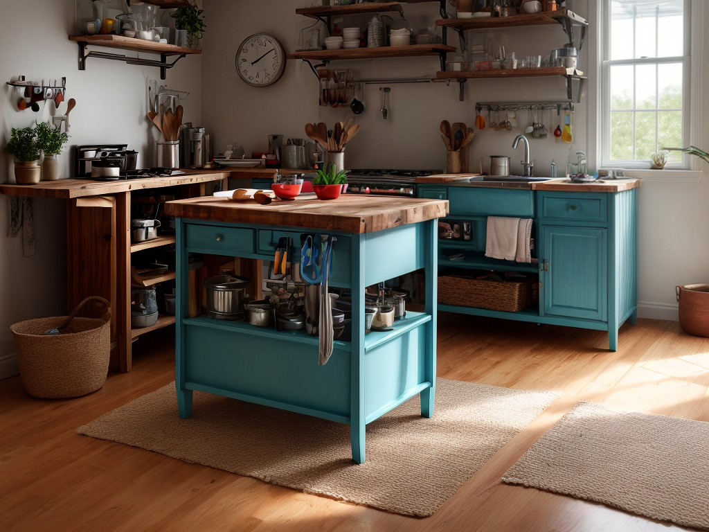 Crafting a Handmade Toy Kitchen From Recycled Materials