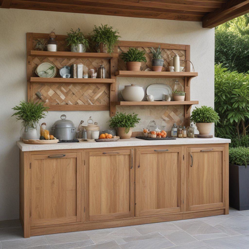 Outdoor Living Spaces: The Benefits of Outdoor Storage Buffets