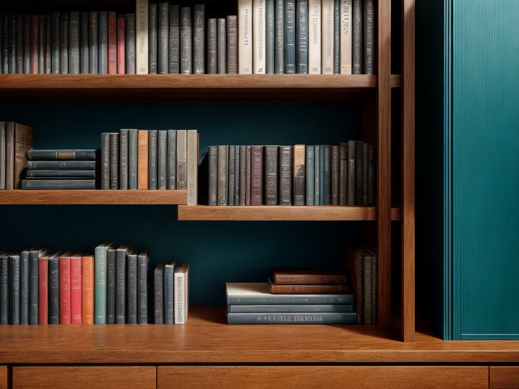 Personalizing a Bookshelf With Unique Paint Techniques