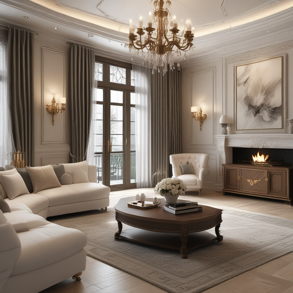 Traditional Design: Luxurious Textures and Ornate Accents for Opulent Interiors