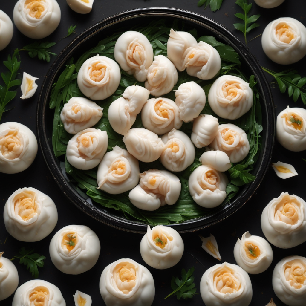Banh Bao Vac: Vietnamese White Rose Dumplings with Shrimp