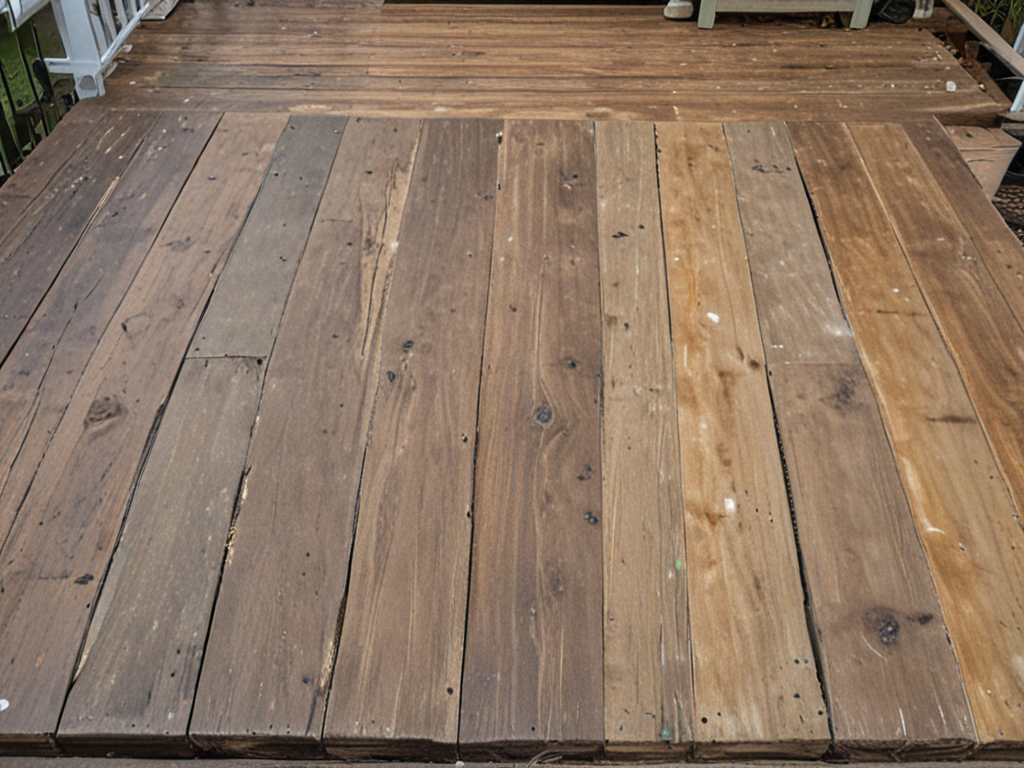 Deck Restoration: A Before and After Pressure Washing Study