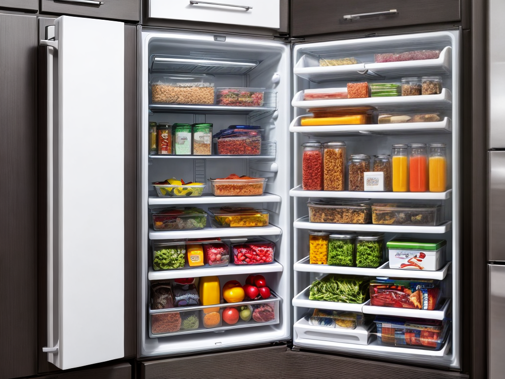 Space-Saving Ideas for Refrigerator and Freezer