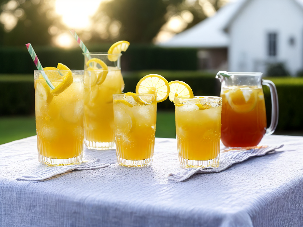 Summer Refreshments: Lemonades and Iced Teas