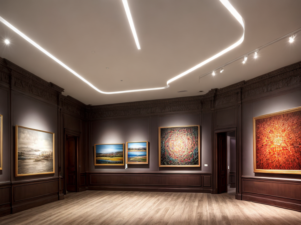 Installing LED Lights in Art Galleries: A Guide