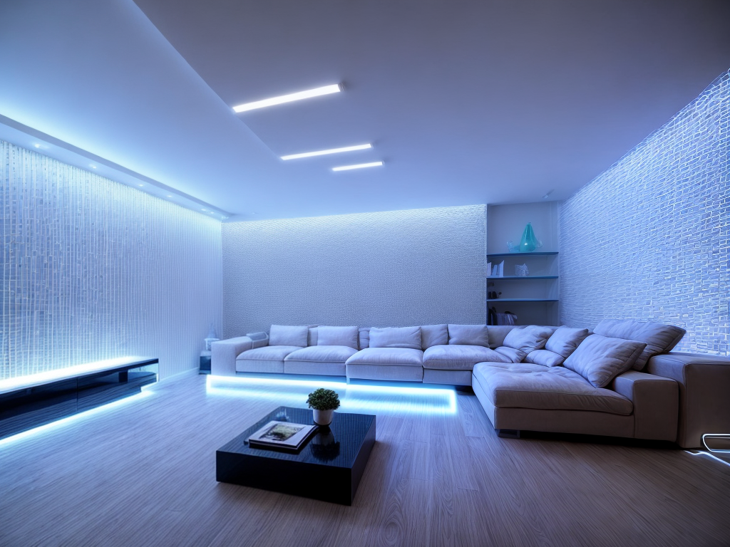 Futuristic LED Lighting Ideas for Modern Homes