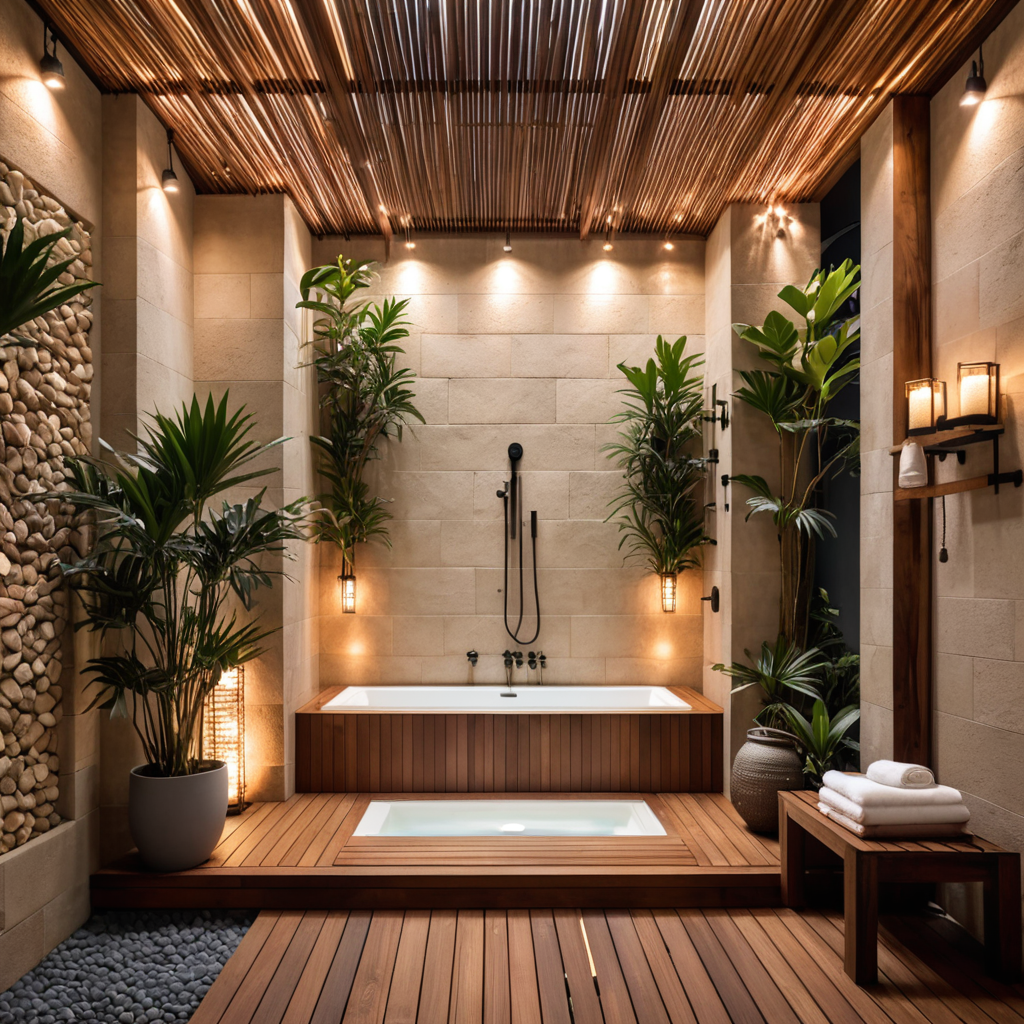 Lighting Up Your Outdoor Shower: Spa-Like Retreat