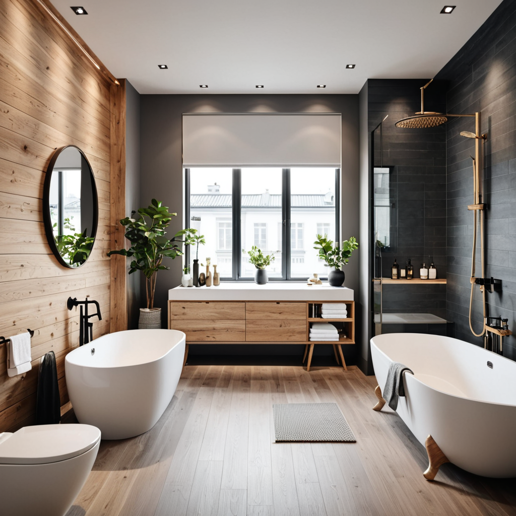 Scandinavian Style: Stylish Elements in Bathroom Design Trends