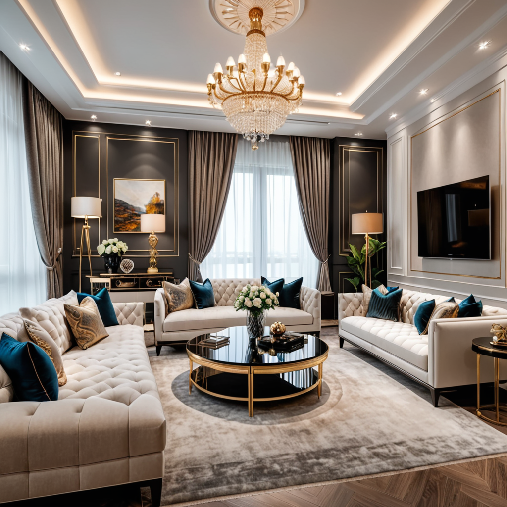 Luxury Living Room Design: Balancing Comfort and Style