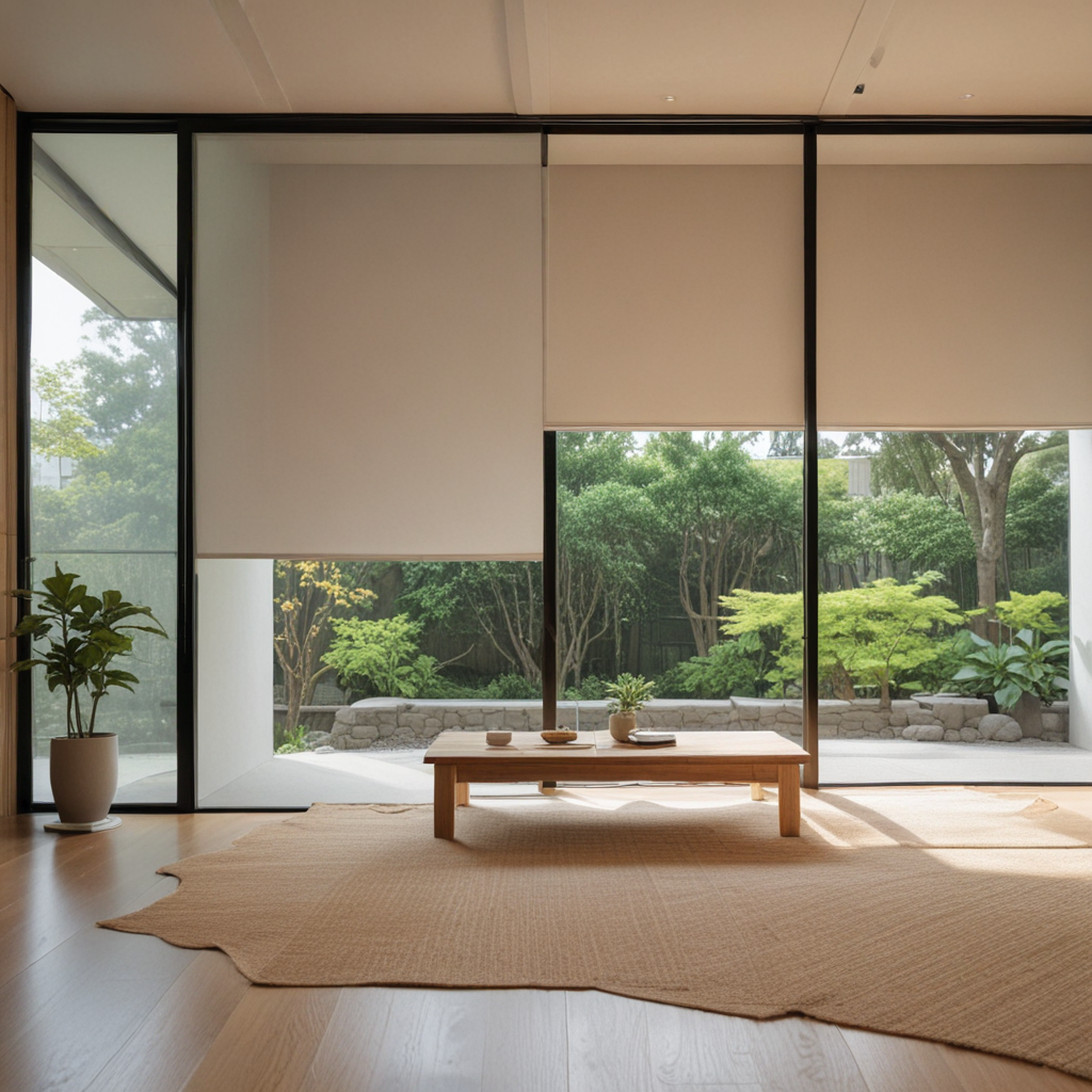 Embrace Minimalism with Japanese-Style Window Coverings