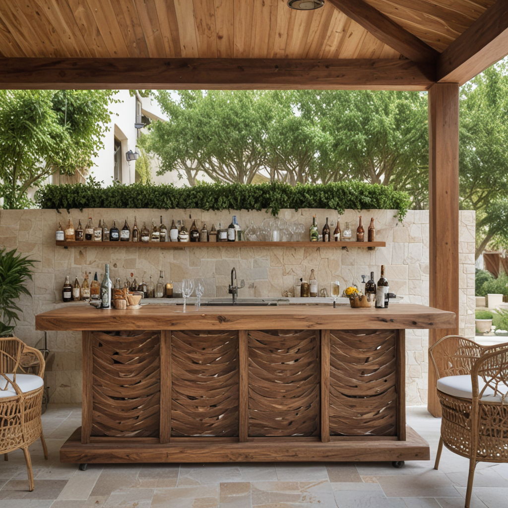 Outdoor Living Spaces: The Benefits of Outdoor Bar Carts