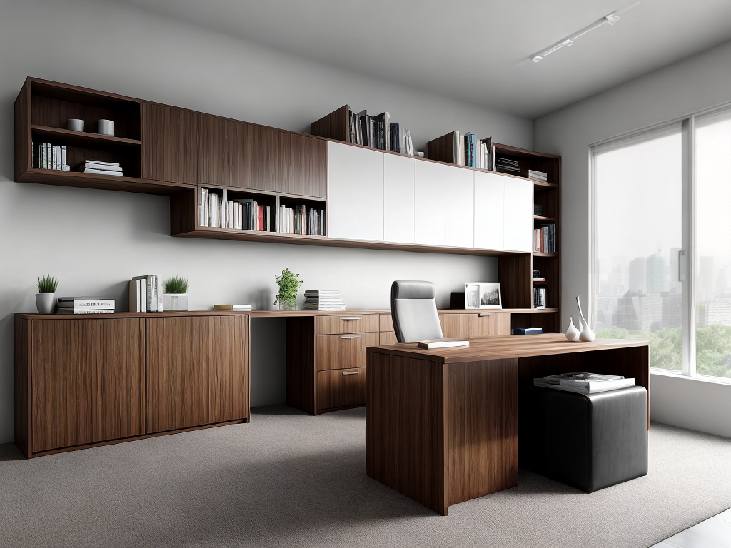 Innovative Custom Storage for Your Home Office